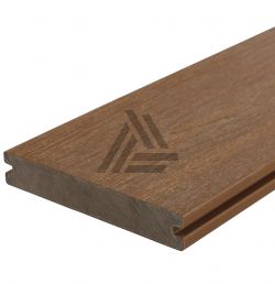 Vlonderplank Fun-Deck Teak Small massief Co-extrusion 400x13,8x2,3 cm